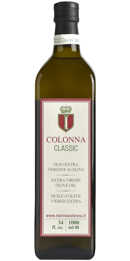 Olio EVO Classic Bottiglia Quadra 1000ml