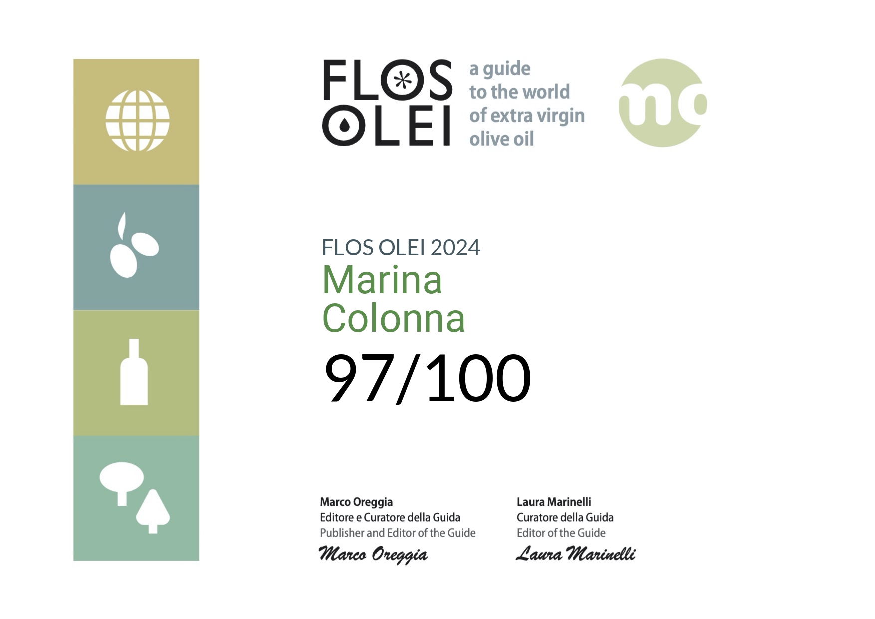 FLOS OLEI Marina Colonna 2024